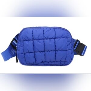 Blue Quilt Chestbag